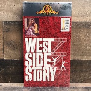 WEST SIDE STORY 1961 Musical VHS Movie MGM Natalie Wood 1988 Unopened/ Sealed